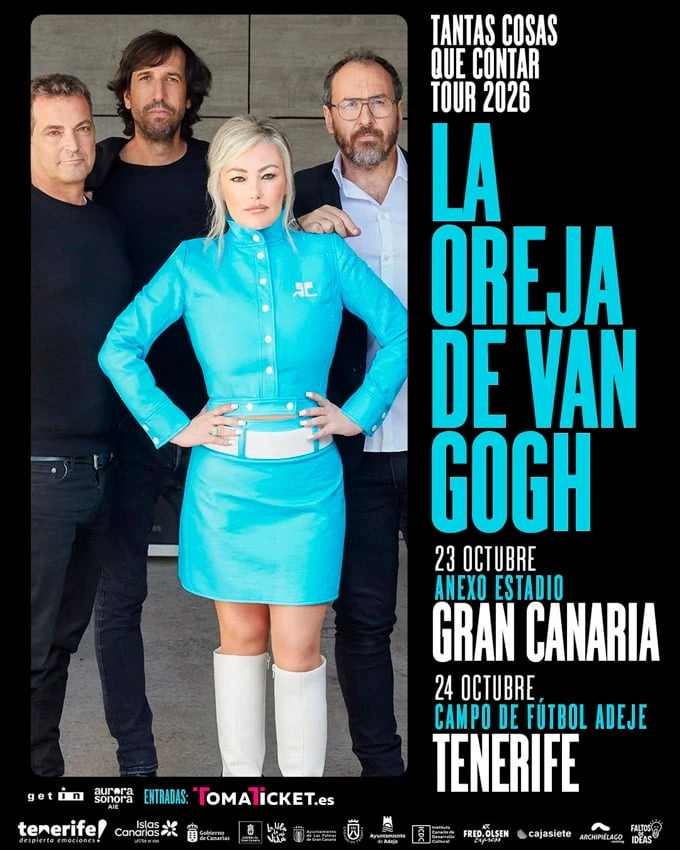 Concierto de La Oreja de Van Gogh en Tenerife