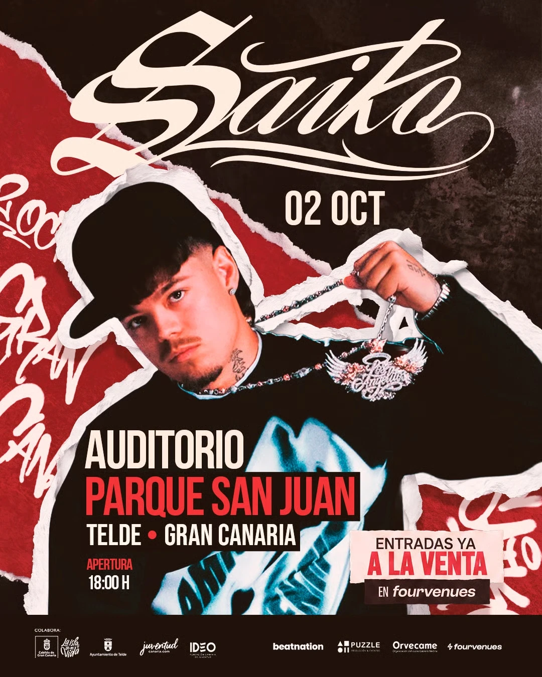 Saiko en Gran Canaria 2026 - Telde